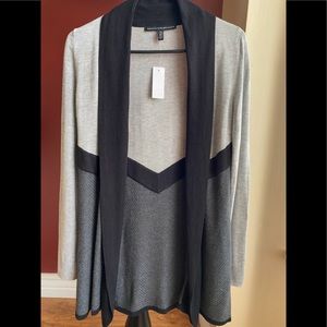 White House Black Market NWT color block cardigan